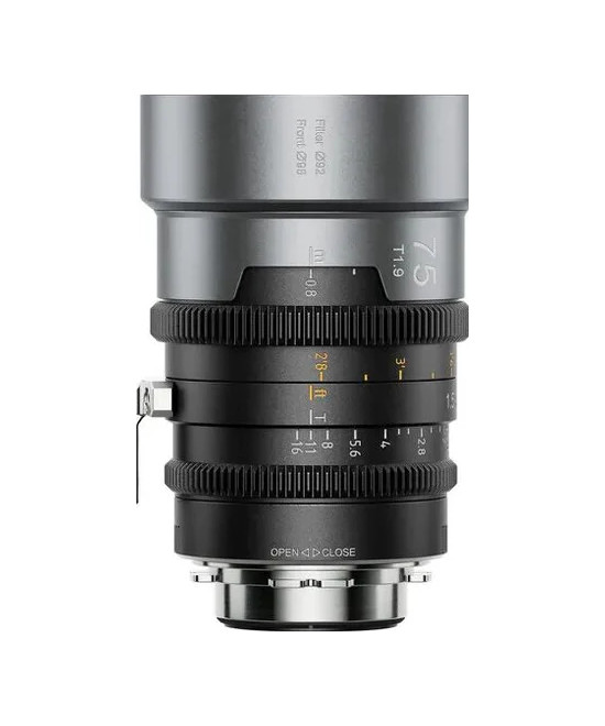 IronStar 75mm t/1.9 1.5X Anamorphic Neutral Flare PL / EF