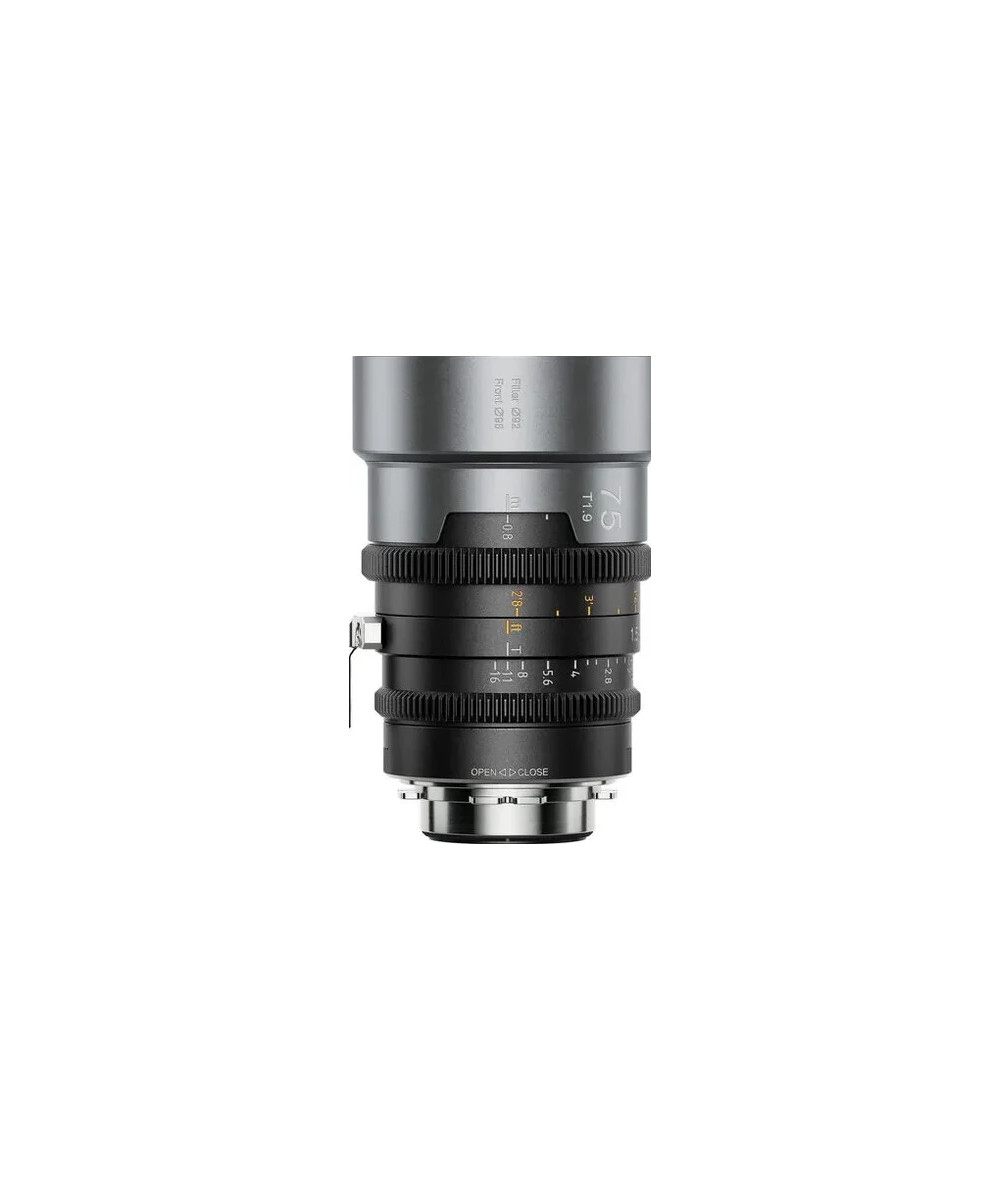 IronStar 75mm t/1.9 1.5X Anamorphic Neutral Flare PL / EF