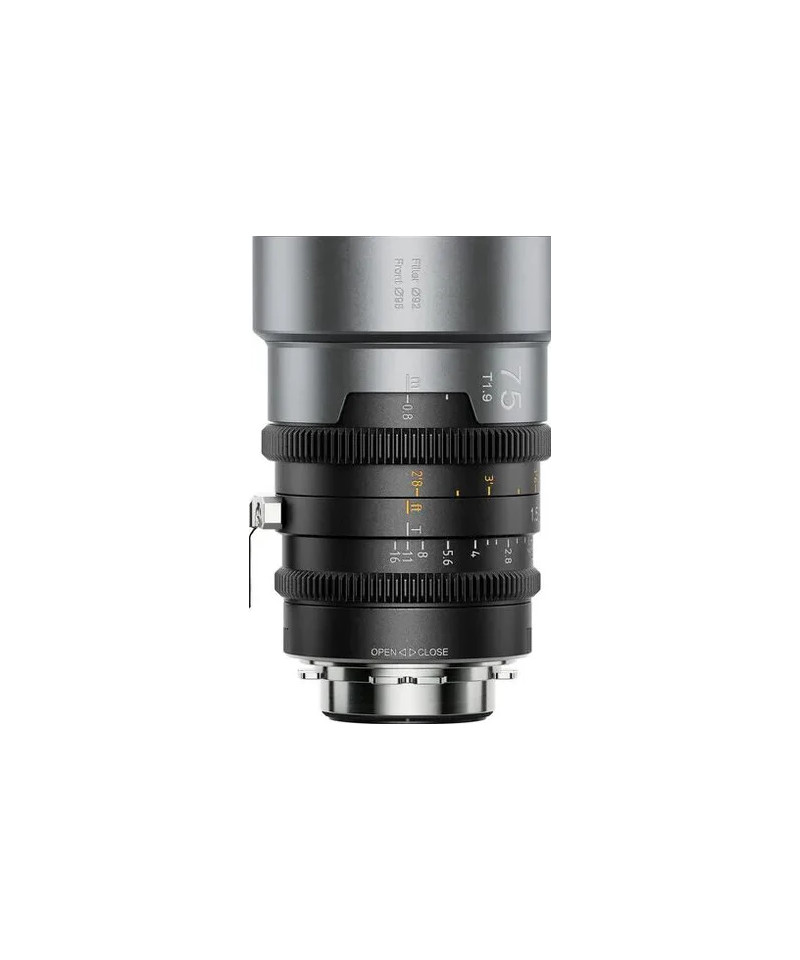 IronStar 75mm t/1.9 1.5X Anamorphic Neutral Flare PL / EF