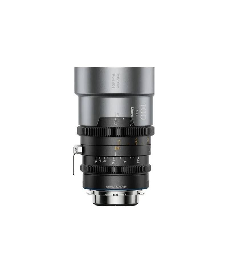 IronStar 100mm t/1.9 1.5X Anamorphic Blue Flare PL / EF