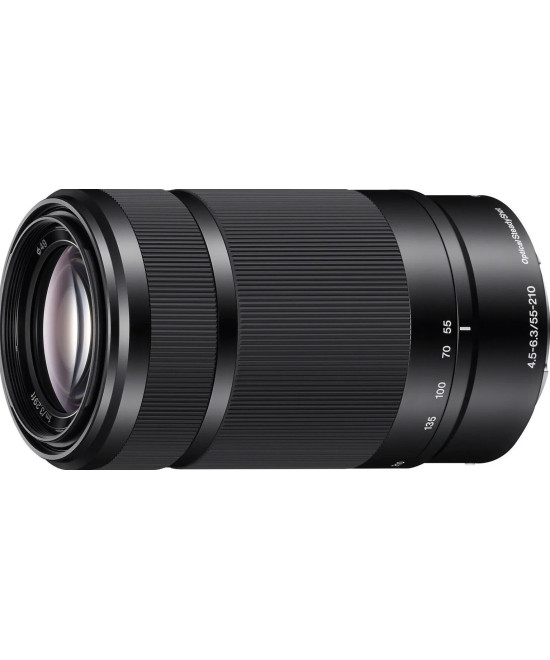 SEL 55-210mm f/4.5-6.3 OSS AF E-Mount Nero