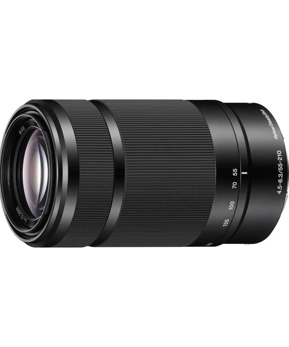 SEL 55-210mm f/4.5-6.3 OSS AF E-Mount Nero