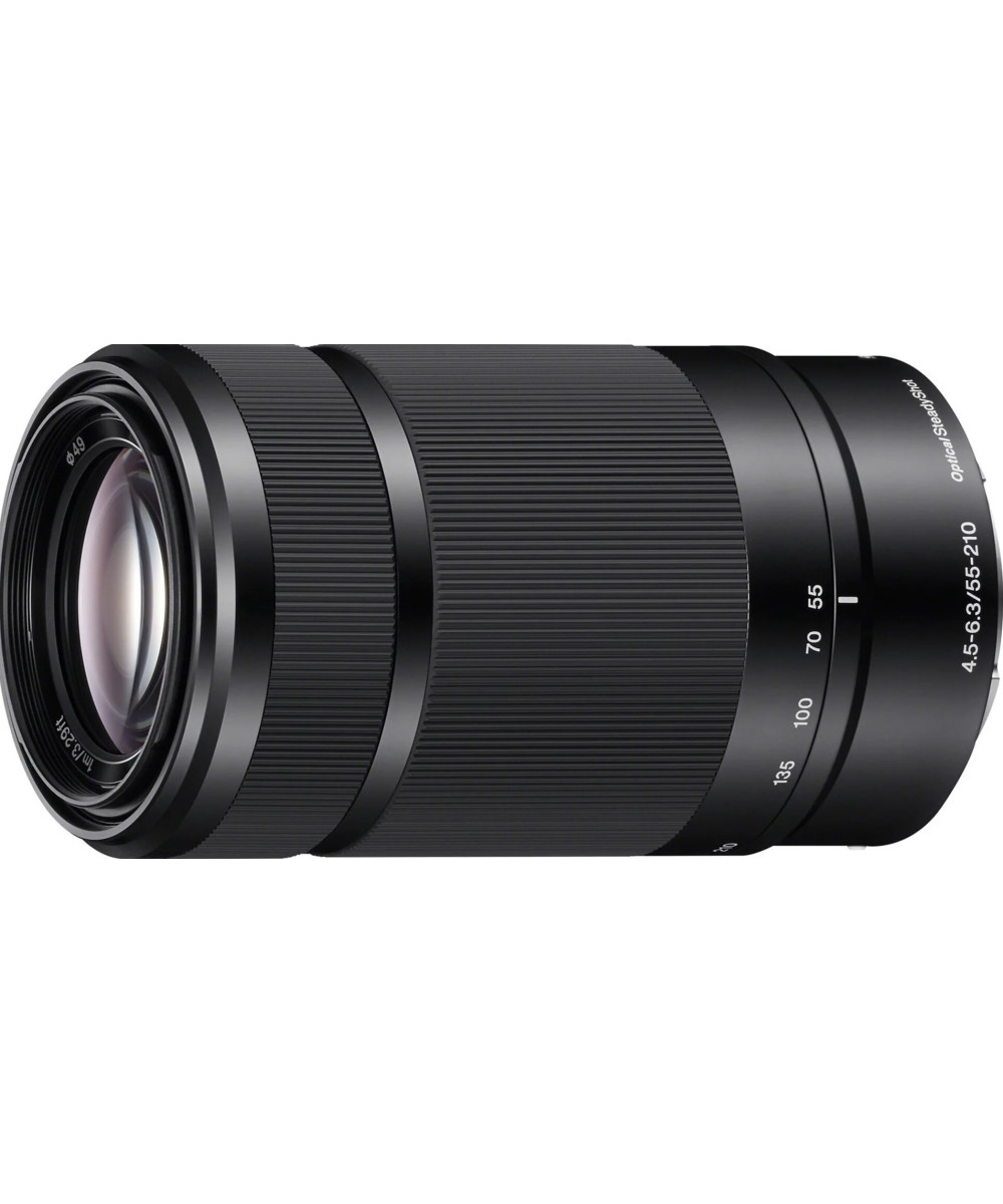 SEL 55-210mm f/4.5-6.3 OSS AF E-Mount Nero