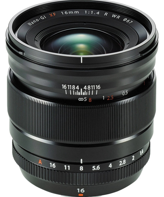 XF 16mm f/1.4 R Fujinon WR