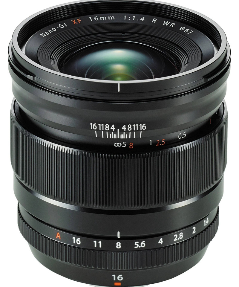 XF 16mm f/1.4 R Fujinon WR