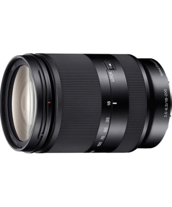 SEL 18-200mm f/3.5-6.3 OSS E-Mount Nero