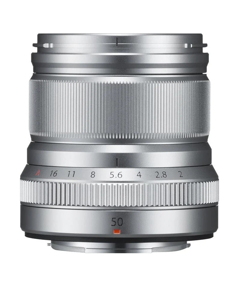XF 50mm f/2.0 WR R Fujinon Silver