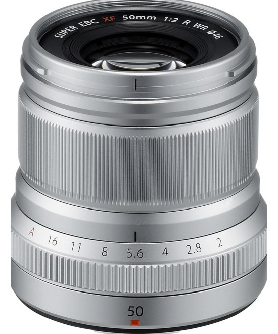 XF 50mm f/2.0 WR R Fujinon Silver