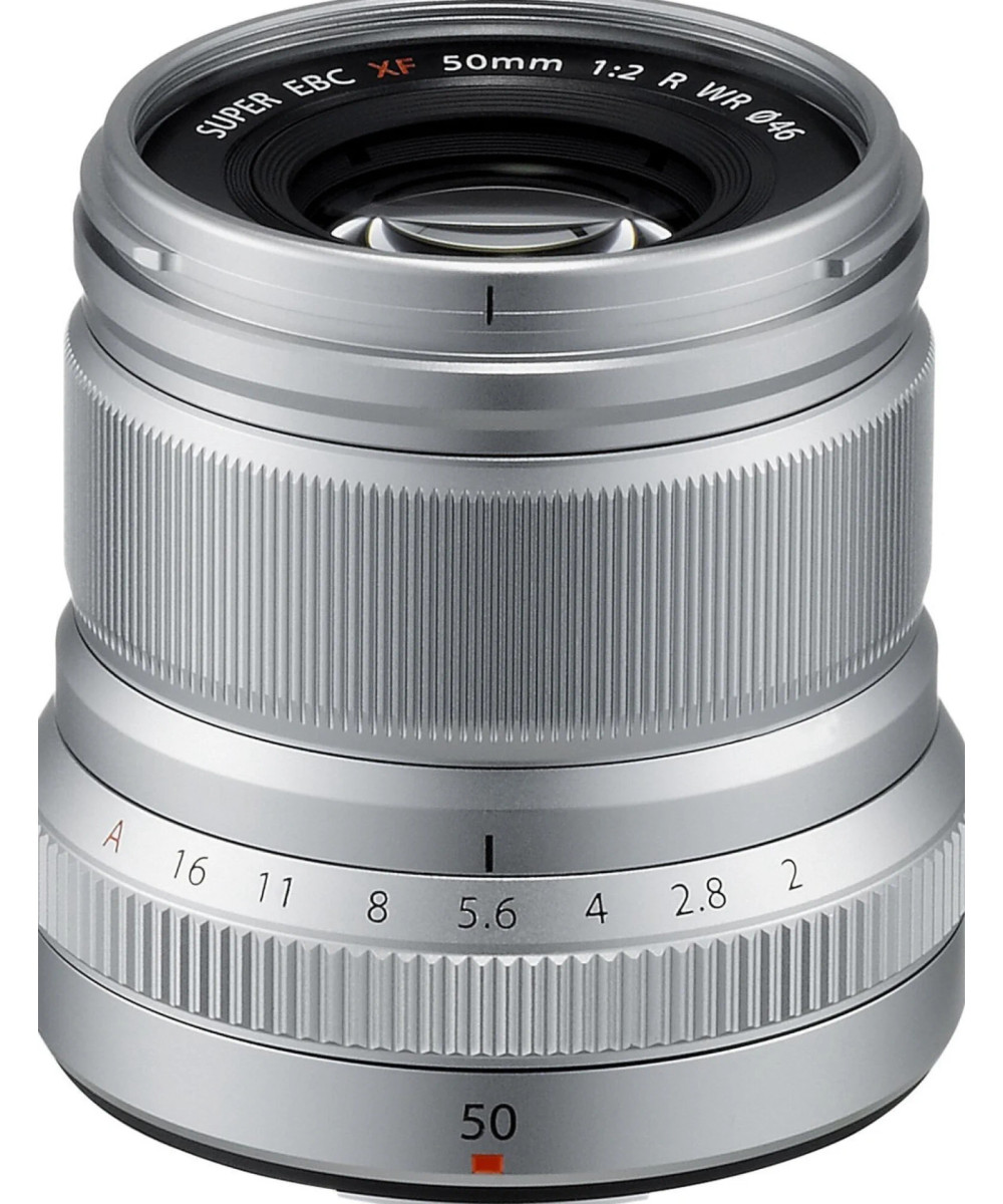 XF 50mm f/2.0 WR R Fujinon Silver