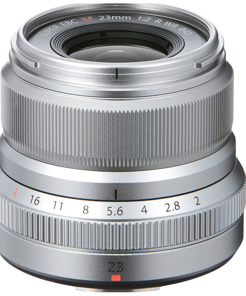 XF 23mm f/2.0 R WR Silver