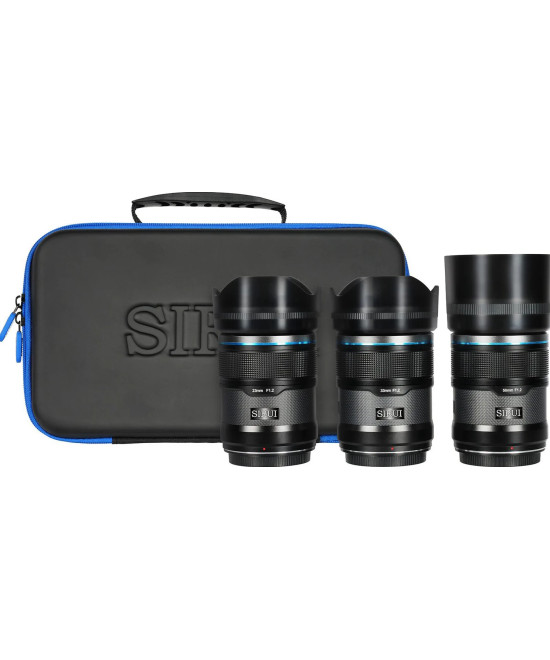 Set Sniper APS-C AF Fuji X f/1.2 (23mm, 33mm, 55mm) Nero