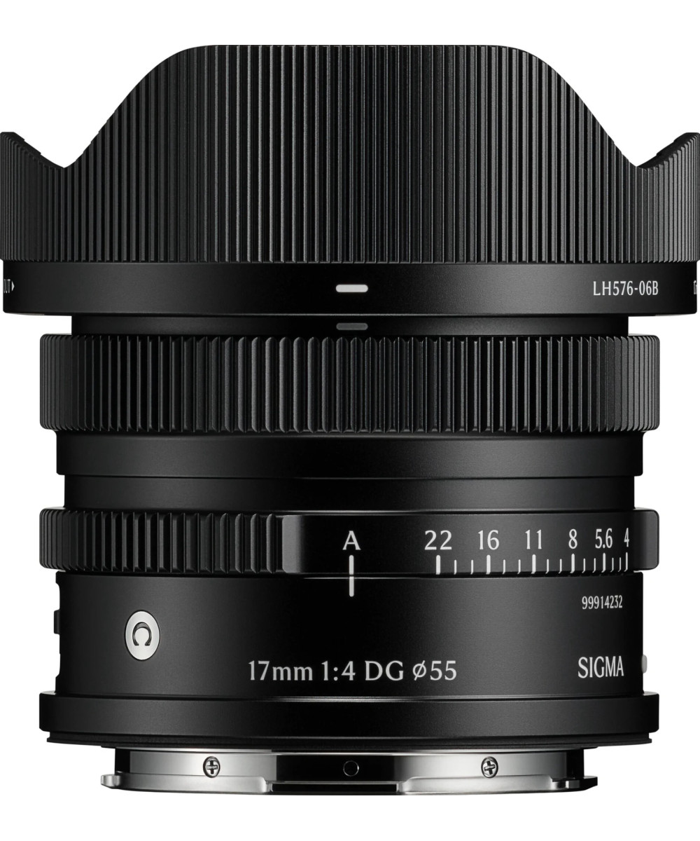 17mm f/4 DG Contemporary L-Mount - Nero i-Series