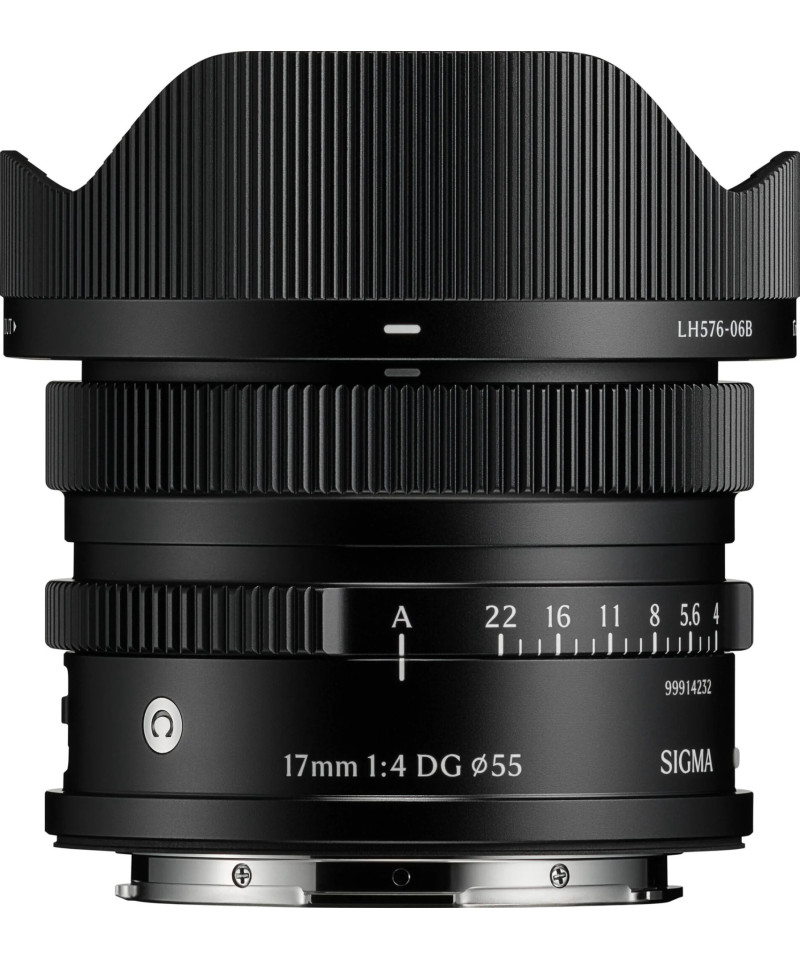 17mm f/4 DG Contemporary L-Mount - Nero i-Series