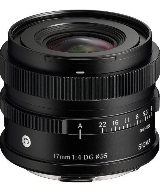 17mm f/4 DG Contemporary L-Mount - Nero i-Series