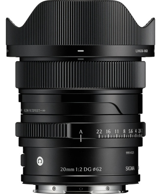20mm f/2 DG Contemporary L-Mount - Nero i-Series
