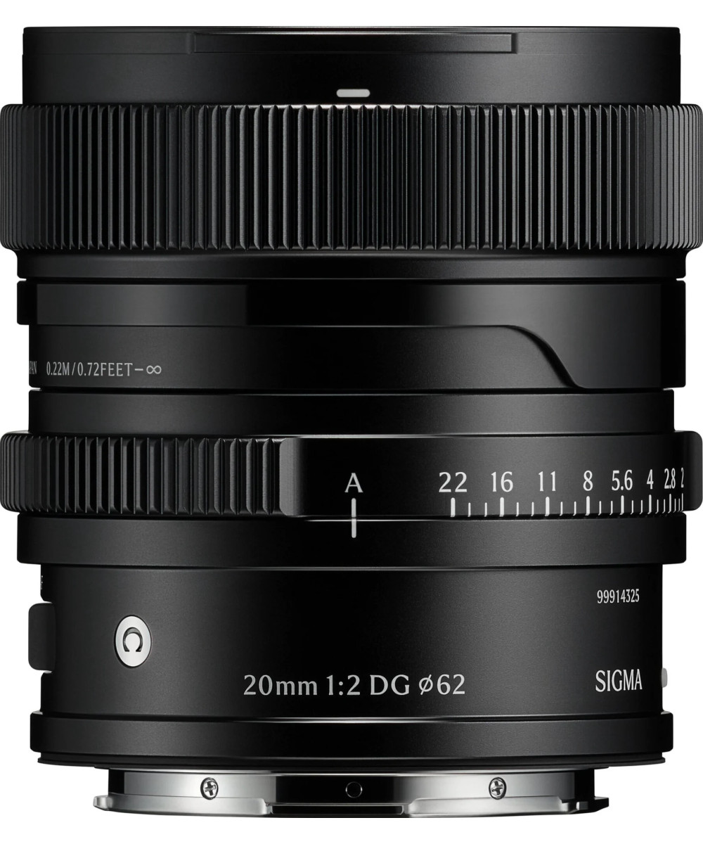 20mm f/2 DG Contemporary L-Mount - Nero i-Series