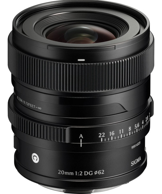20mm f/2 DG Contemporary L-Mount - Nero i-Series