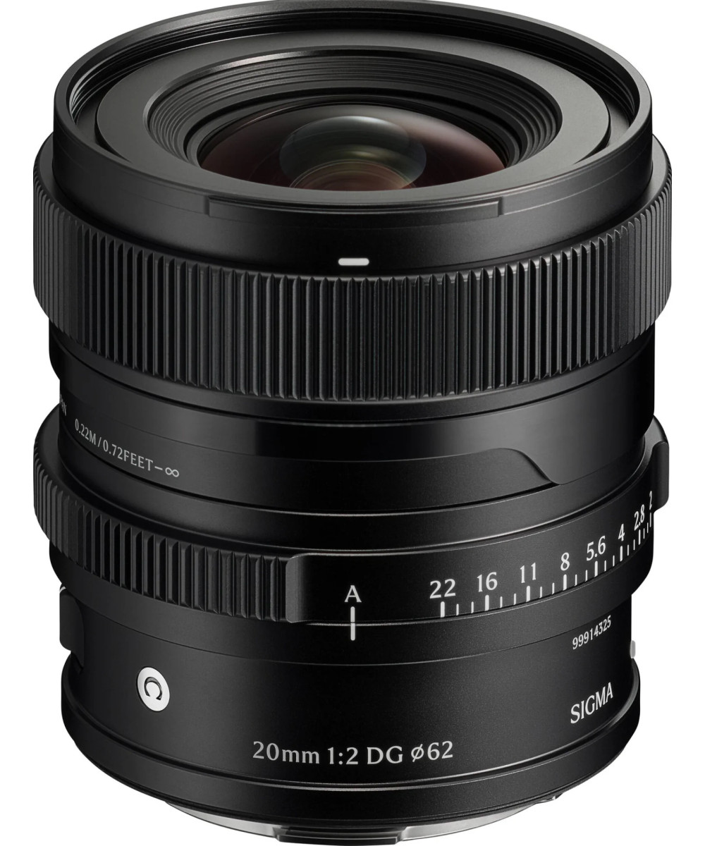 20mm f/2 DG Contemporary L-Mount - Nero i-Series
