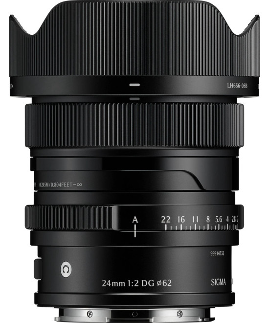 24mm f/2 DG Contemporary L-Mount - Nero i-Series