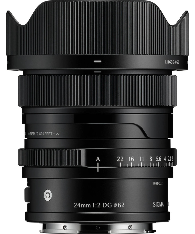 24mm f/2 DG Contemporary L-Mount - Nero i-Series
