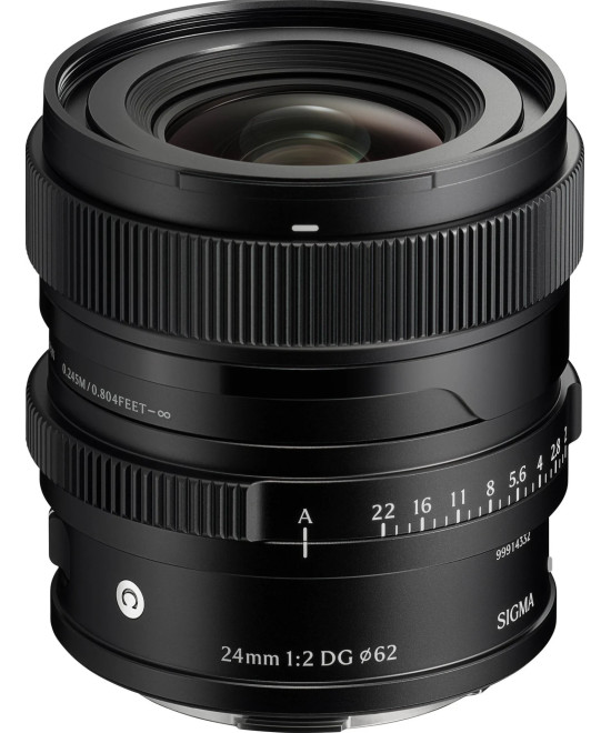 24mm f/2 DG Contemporary L-Mount - Nero i-Series