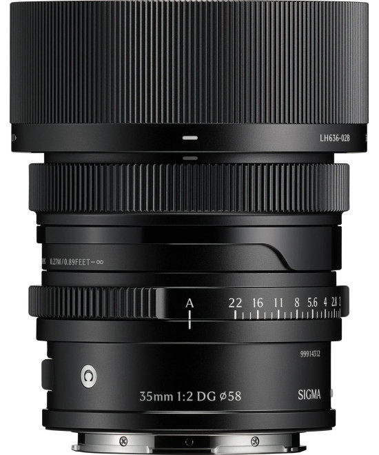 35mm f/2 DG Contemporary L-Mount - Nero i-Series