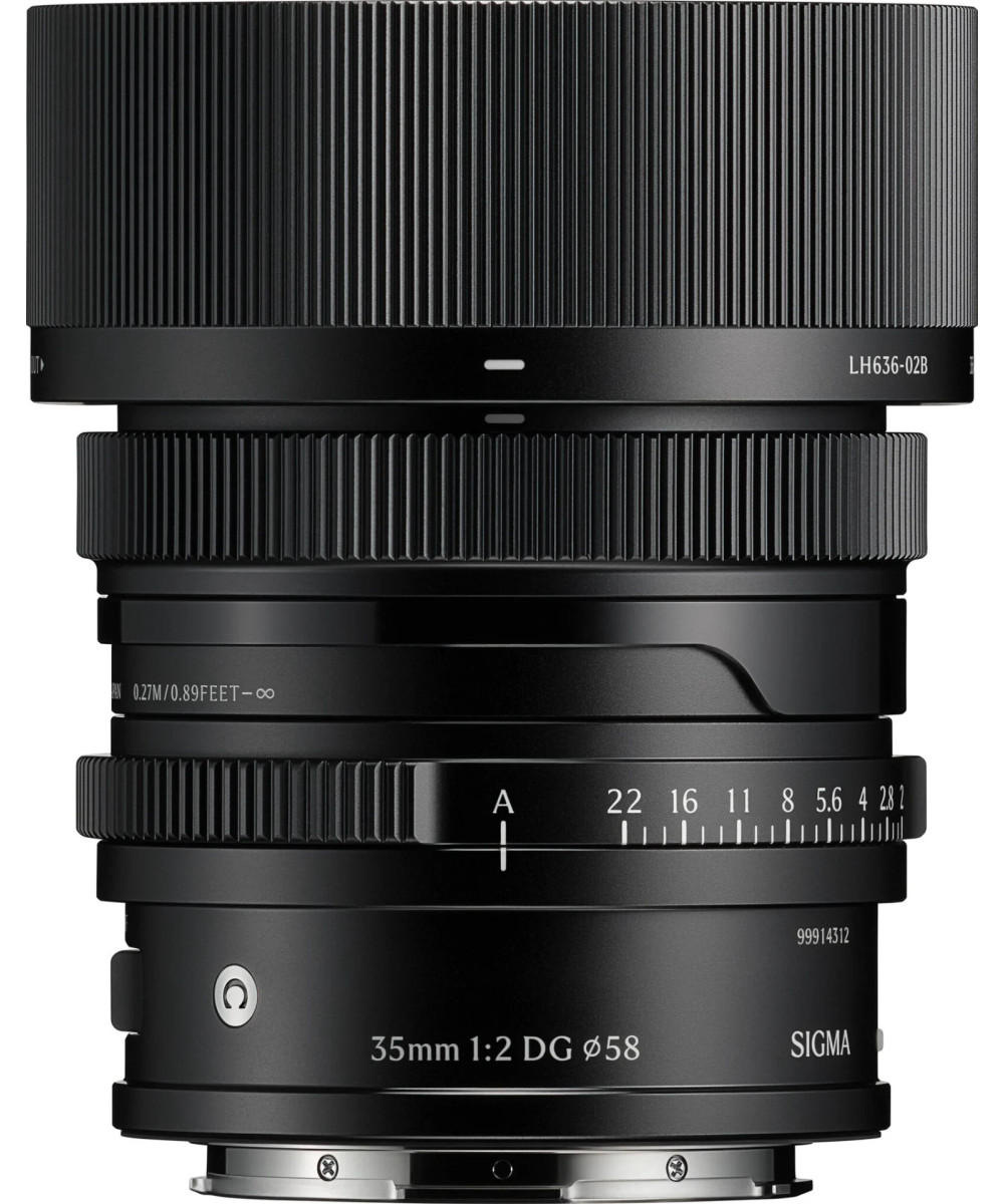 35mm f/2 DG Contemporary L-Mount - Nero i-Series
