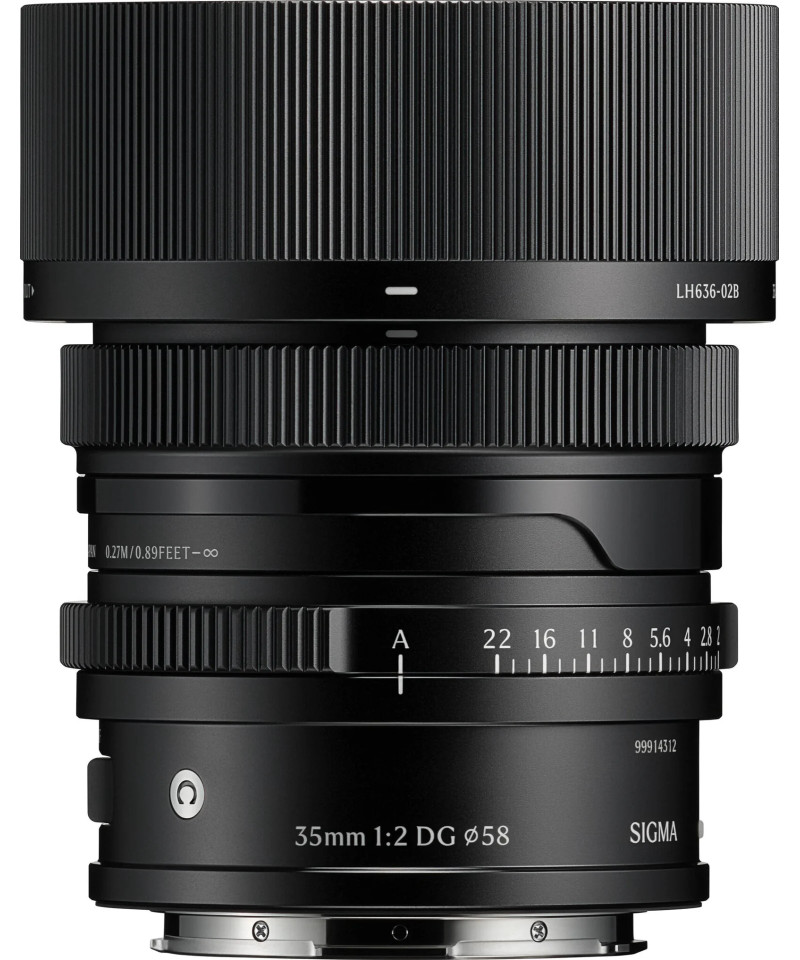 35mm f/2 DG Contemporary L-Mount - Nero i-Series
