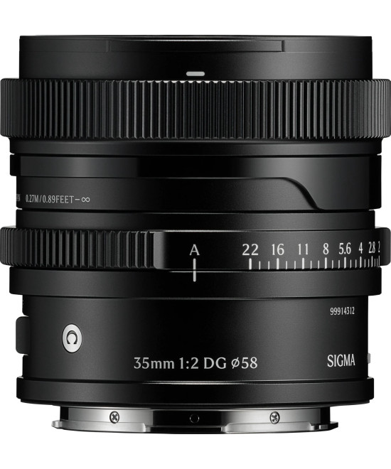 35mm f/2 DG Contemporary L-Mount - Nero i-Series