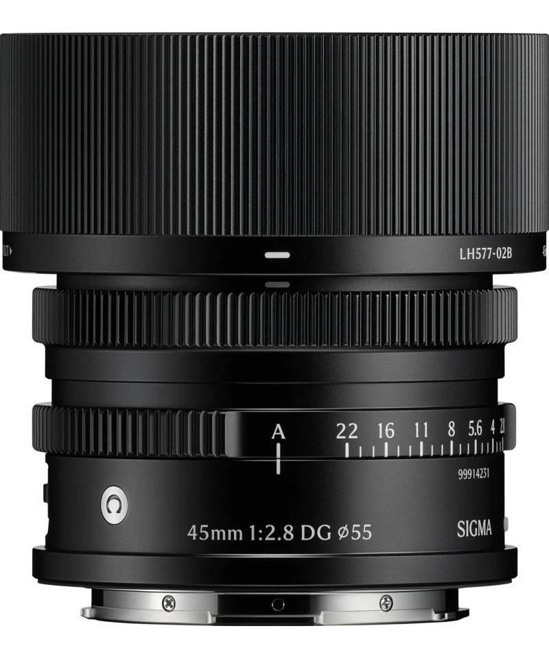 45mm f/2.8 DG Contemporary L-Mount - Nero i-Series