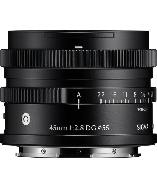 45mm f/2.8 DG Contemporary L-Mount - Nero i-Series
