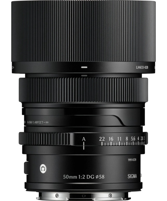 50mm f/2 DG Contemporary L-Mount - Nero i-Series