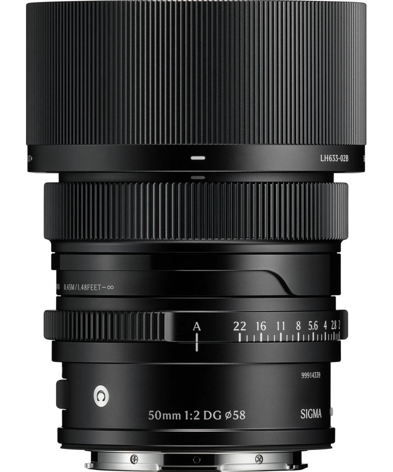 50mm f/2 DG Contemporary L-Mount - Nero i-Series