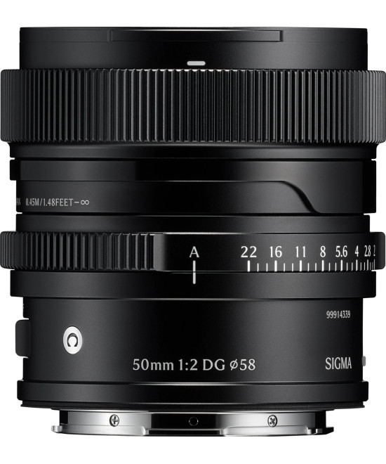 50mm f/2 DG Contemporary L-Mount - Nero i-Series