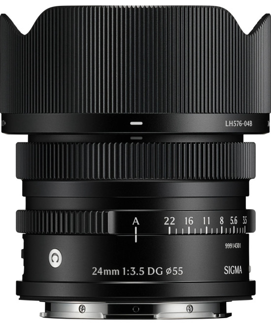 24mm f/3.5 DG Contemporary L-Mount - Nero i-Series