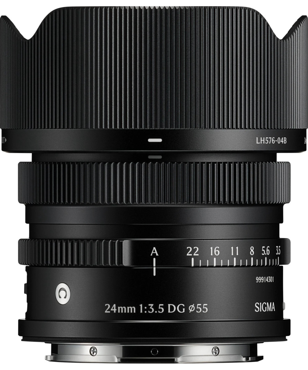 24mm f/3.5 DG Contemporary L-Mount - Nero i-Series