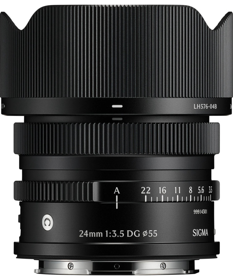 24mm f/3.5 DG Contemporary L-Mount - Nero i-Series