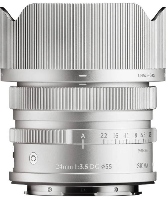 24mm f/3.5 DG Contemporary L-Mount - Silver i-Series