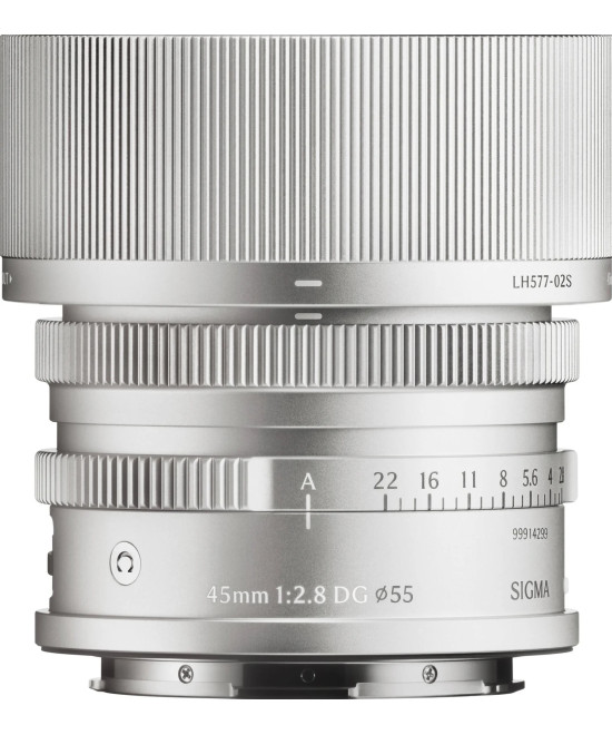 45mm f/2.8 DG Contemporary L-Mount - Silver i-Series