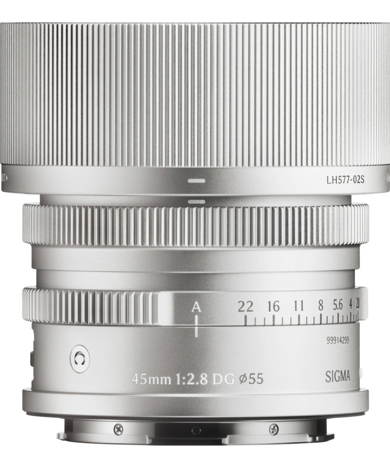 45mm f/2.8 DG Contemporary L-Mount - Silver i-Series