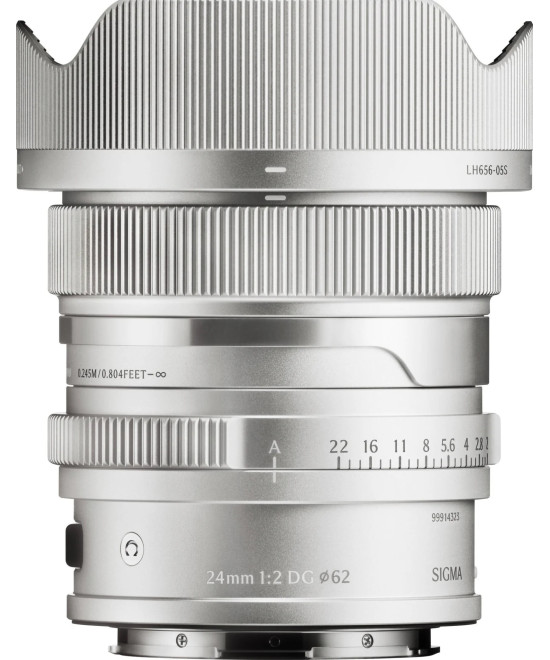 24mm f/2 DG Contemporary L-Mount - Silver i-Series