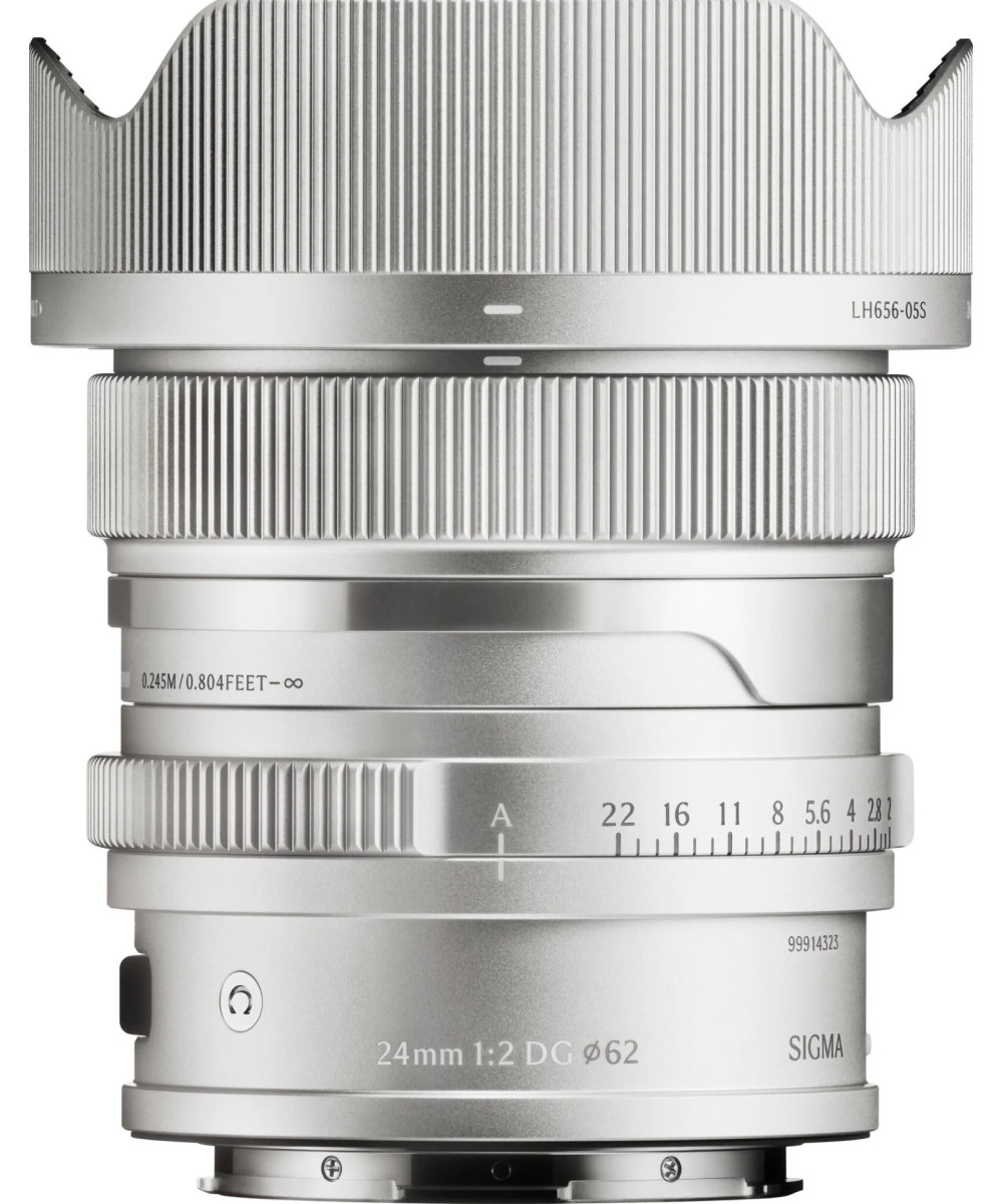 24mm f/2 DG Contemporary L-Mount - Silver i-Series