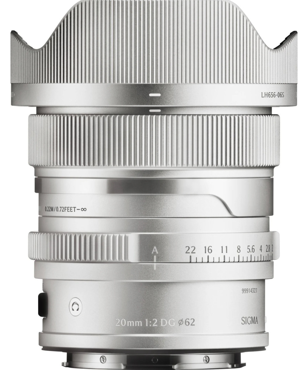 20mm f/2 DG Contemporary L-Mount - Silver i-Series