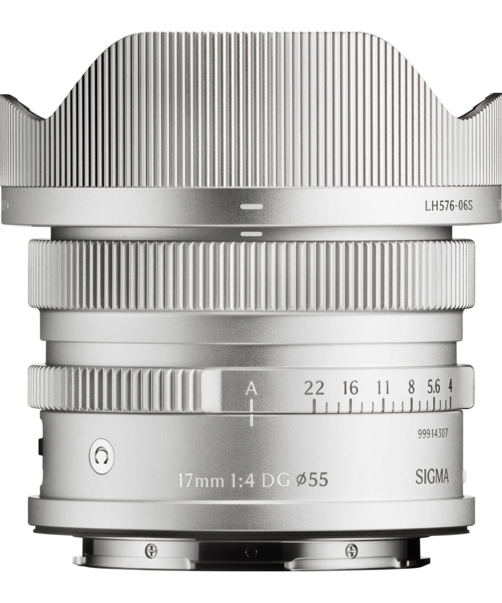 17mm f/4 DG Contemporary L-Mount - Silver i-Series