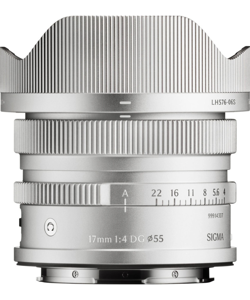 17mm f/4 DG Contemporary L-Mount - Silver i-Series
