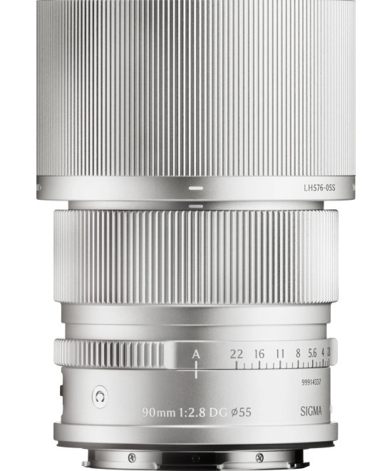 90mm f/2.8 DG Contemporary L-Mount - Silver i-Series