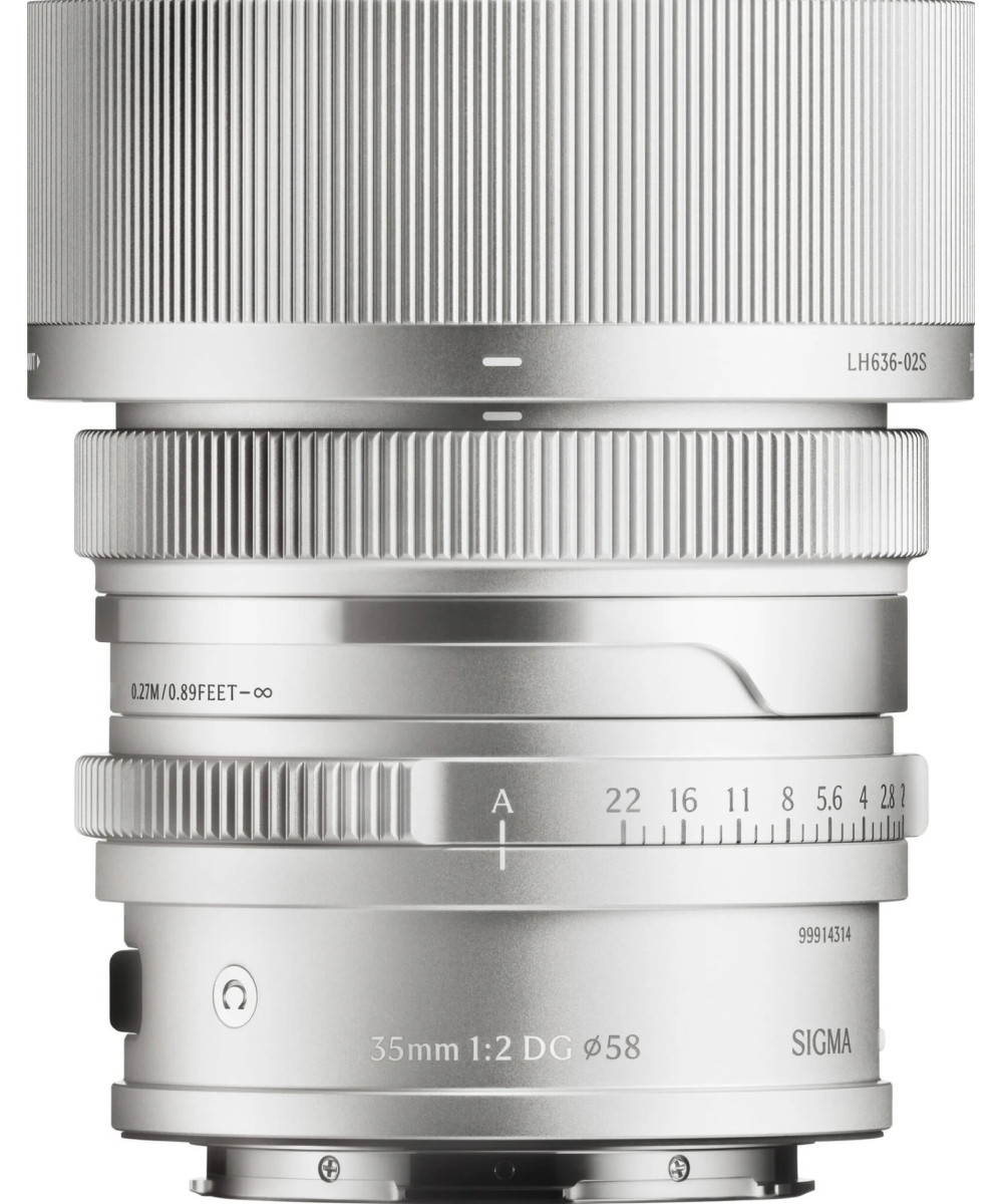 35mm f/2 DG Contemporary L-Mount - Silver i-Series