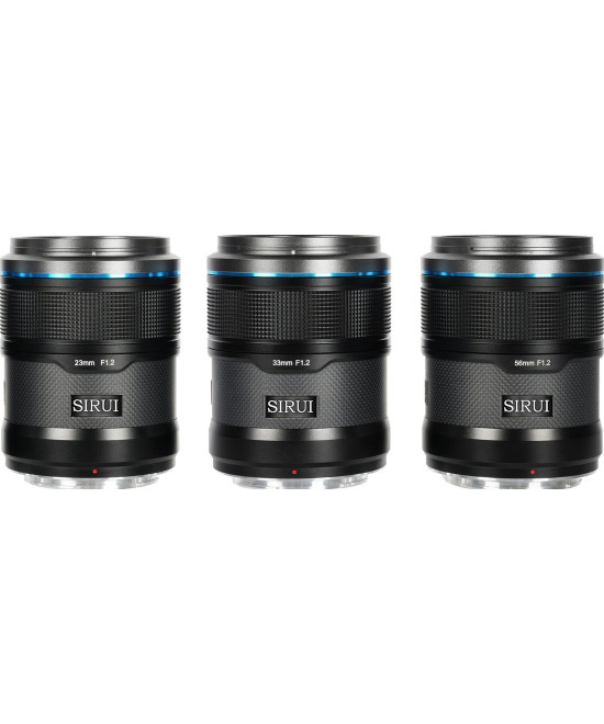 Set Sniper APS-C AF Nikon Z f/1.2 (23mm, 33mm, 55mm) Nero