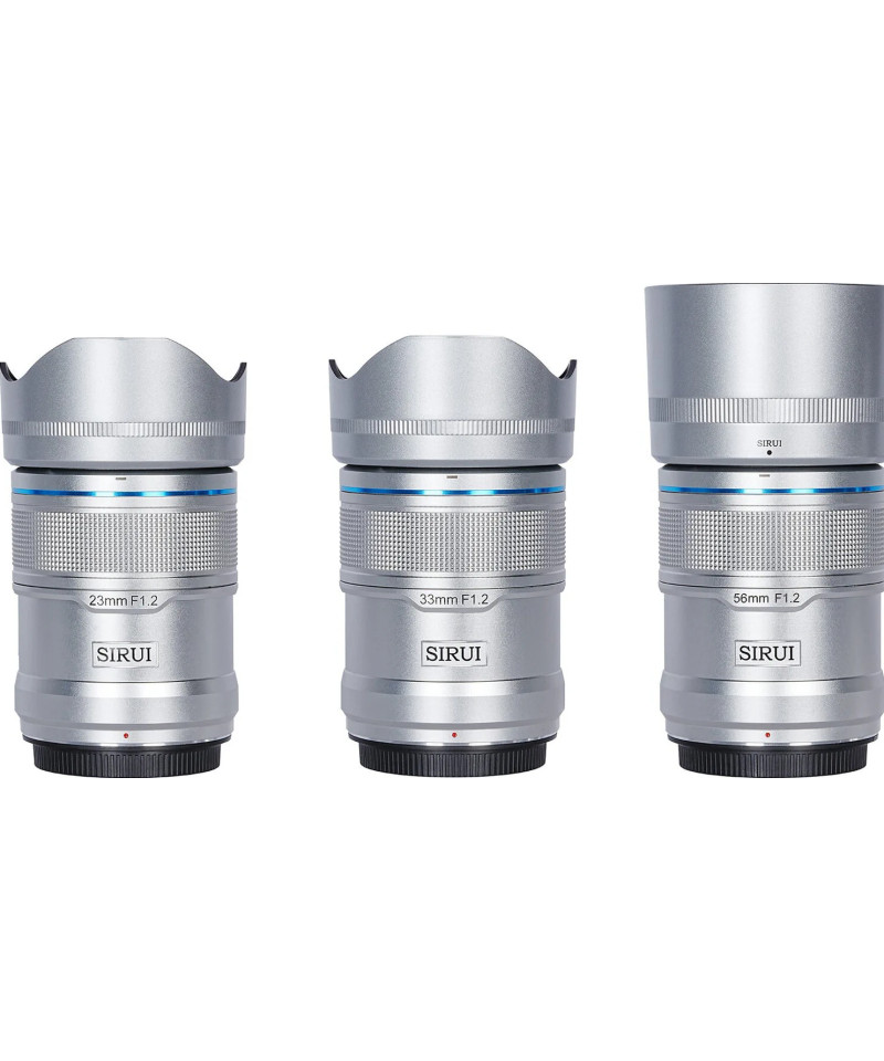 Set Sniper APS-C AF Nikon Z f/1.2 (23mm, 33mm, 55mm) Silver