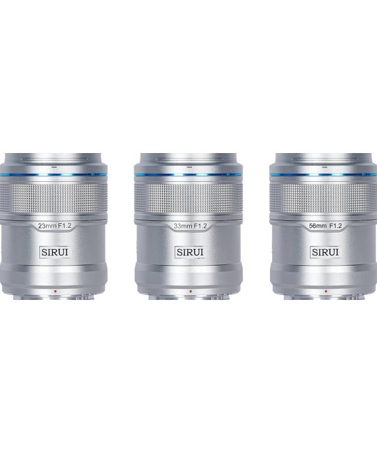 Set Sniper APS-C AF Nikon Z f/1.2 (23mm, 33mm, 55mm) Silver